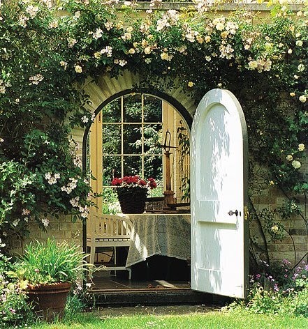 Arched Garden Entry, Provence, France